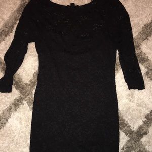 Black Lace Dress